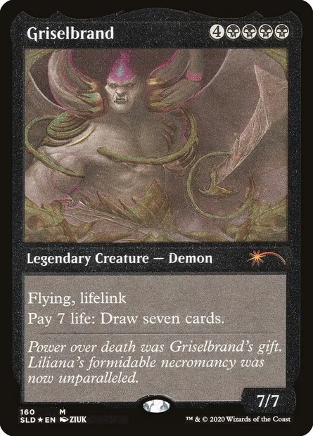 Griselbrand, Magic card SLD 160★ — Secret Lair Drop set