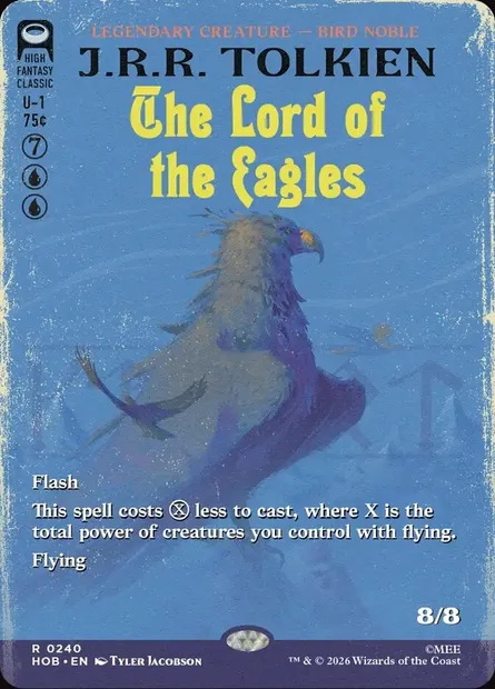 The Lord of the Eagles, Magic card HOB 240 — The Hobbit set