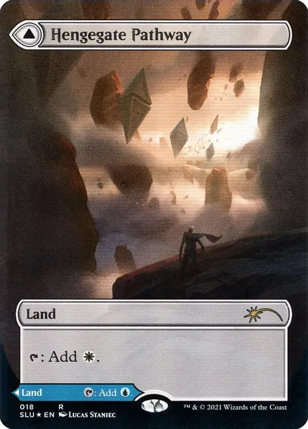 Hengegate Pathway // Mistgate Pathway, Magic card SLU 18 — Secret Lair: Ultimate Edition set