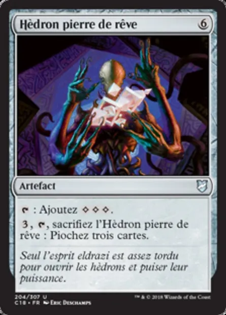 Hèdron pierre de rêve, carte Magic C18 204 — extension Commander 2018