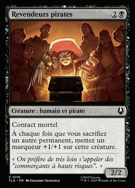 Revendeurs pirates, carte Magic TLA 115 — extension Avatar: The Last Airbender
