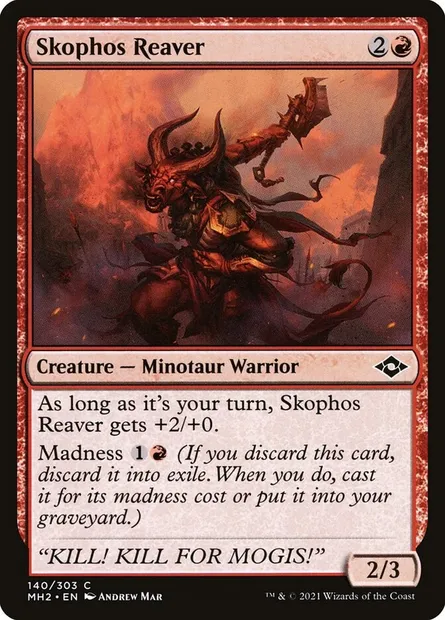 Skophos Reaver, Magic card MH2 140 — Modern Horizons 2 set
