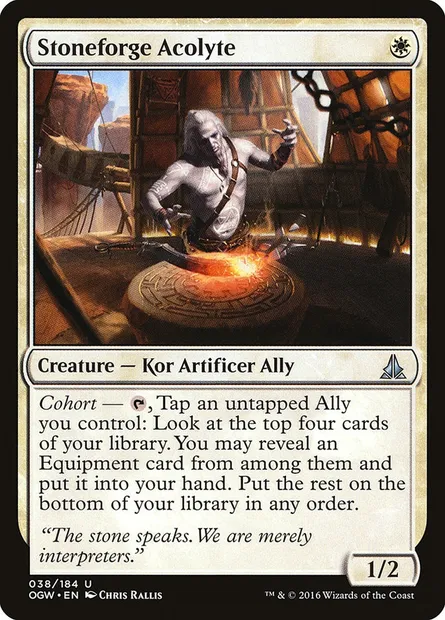 Stoneforge Acolyte, Magic card OGW 38 — Oath of the Gatewatch set