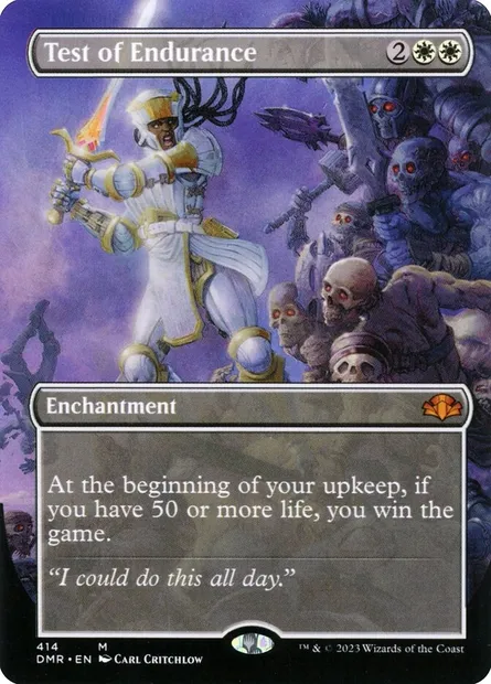 Test of Endurance, Magic card DMR 414 — Dominaria Remastered set