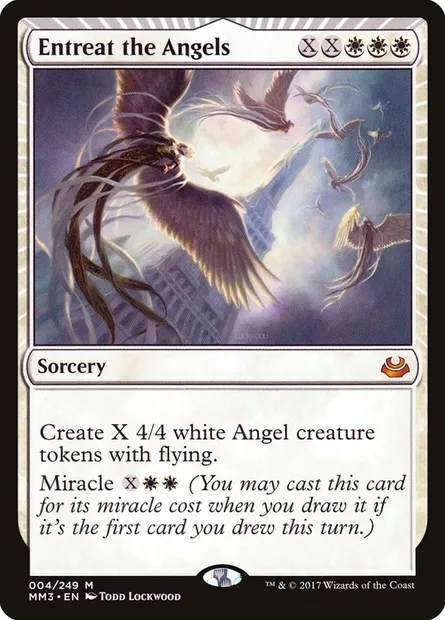 Implorez les anges, carte Magic MM3 4 — extension Modern Masters 2017