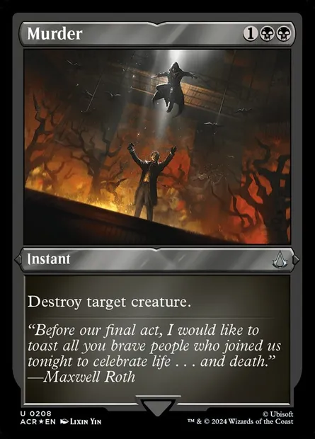 Murder, Magic card ACR 208 — Assassin's Creed set