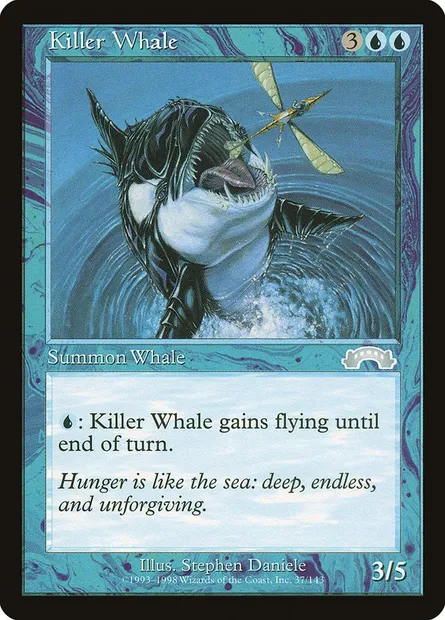Killer Whale, Magic card EXO 37 — Exodus set
