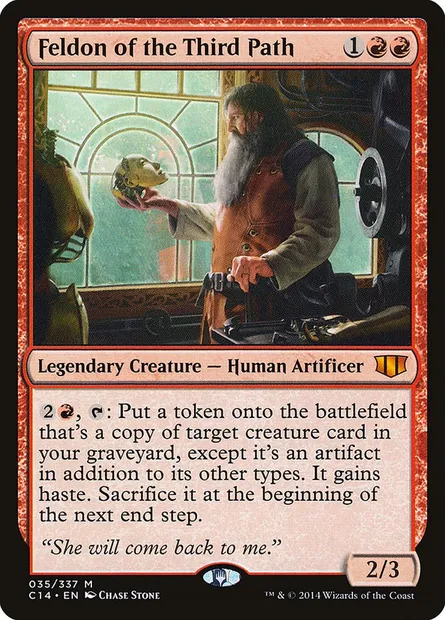 Feldon of the Third Path, Magic card C14 35 — Commander 2014 set
