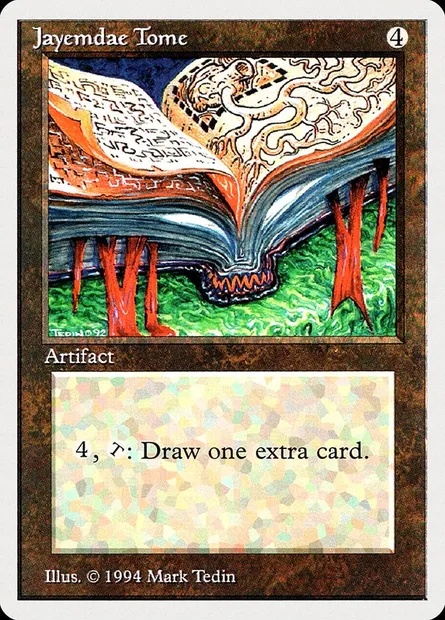 Grimoire de Jayemdae, carte Magic SUM 258 — extension Summer Magic / Edgar