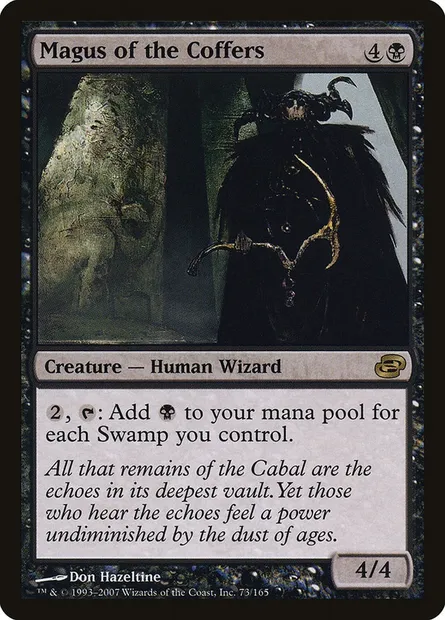 Magus of the Coffers, Magic card PLC 73 — Planar Chaos set
