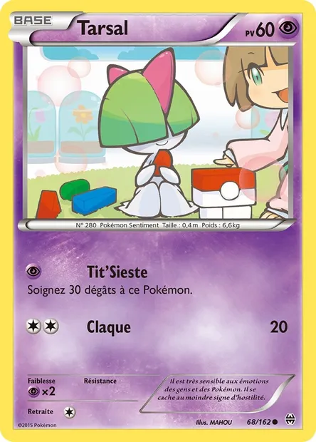 Tarsal, carte Pokémon BKT 68 — extension Impulsion Turbo