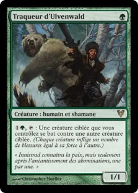 Traqueur d'Ulvenwald, carte Magic AVR 200 — extension Avacyn ressuscitée