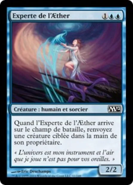 Experte de l'Aether, carte Magic M12 41 — extension Magic 2012