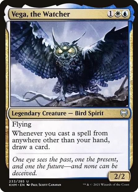 Vega, the Watcher, Magic card KHM 233 — Kaldheim set