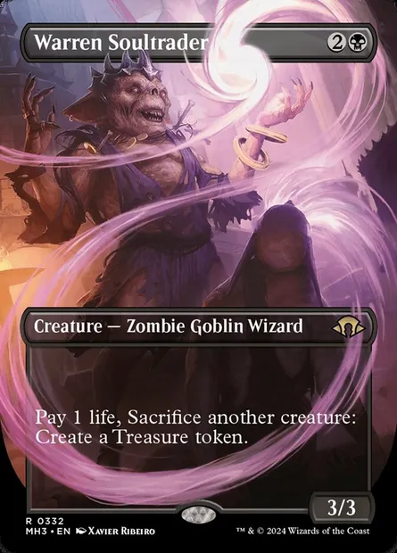 Warren Soultrader, Magic card MH3 332 — Modern Horizons 3 set