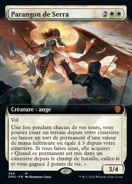 Parangon de Serra, carte Magic DMU 388 — extension Dominaria Uni