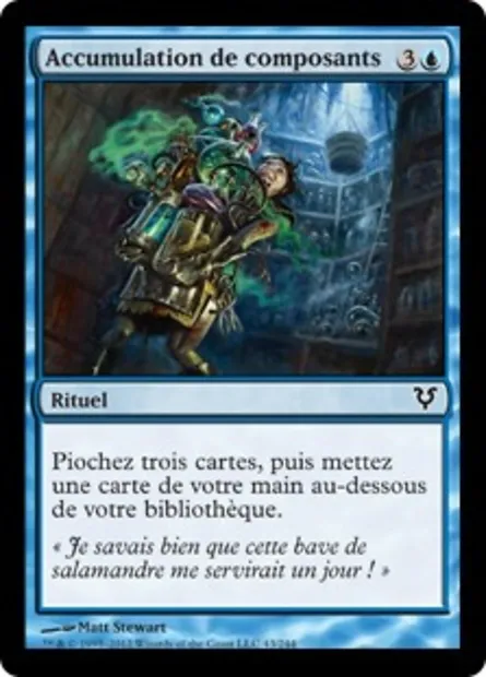 Accumulation de composants, carte Magic AVR 43 — extension Avacyn ressuscitée