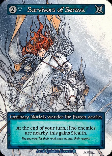 Survivors of Serava, Sorcery card GOT 184 — Gothic set