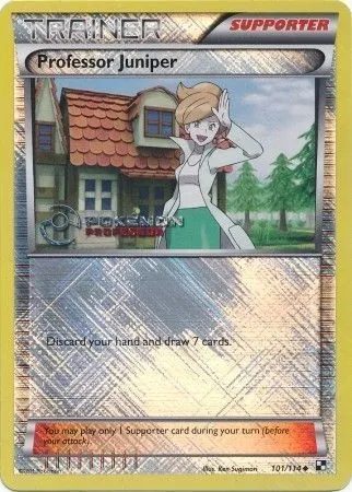 Professor Juniper, Pokémon card PROF 101 — Professor Program set