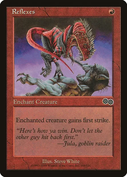 Reflexes, Magic card USG 208 — Urza's Saga set