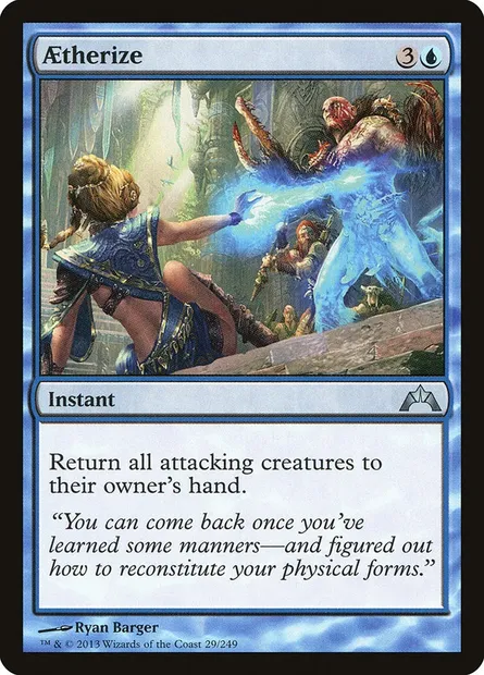 Aetherize, Magic card GTC 29 — Gatecrash set