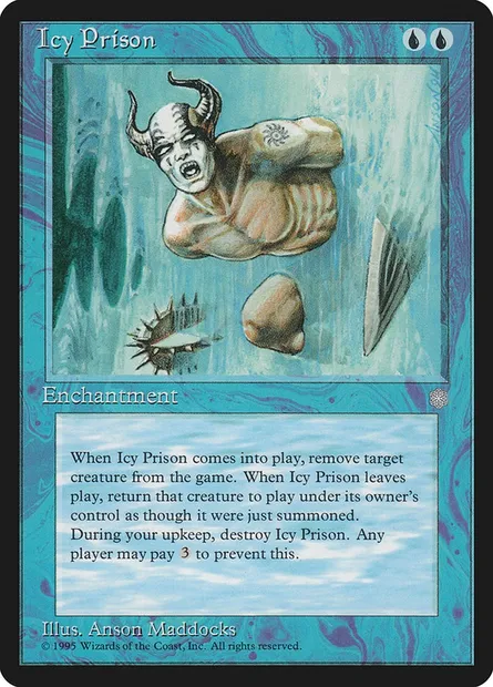 Icy Prison, Magic card ICE 74 — Ice Age set