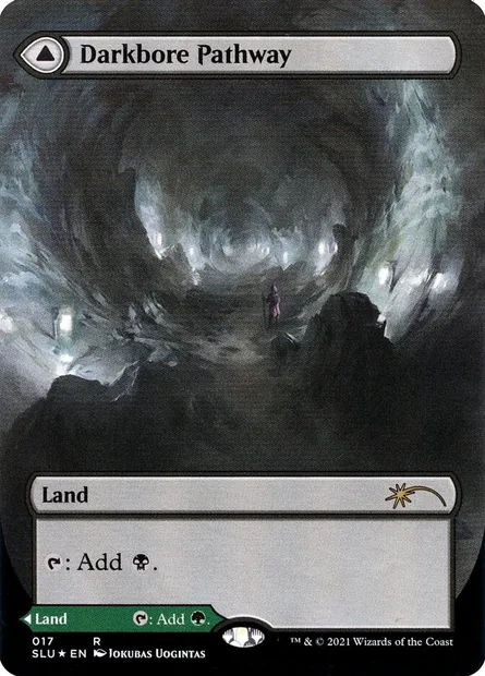 Darkbore Pathway // Slitherbore Pathway, Magic card SLU 17 — Secret Lair: Ultimate Edition set