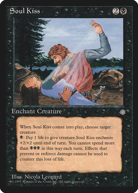 Soul Kiss, Magic card ICE 162 — Ice Age set