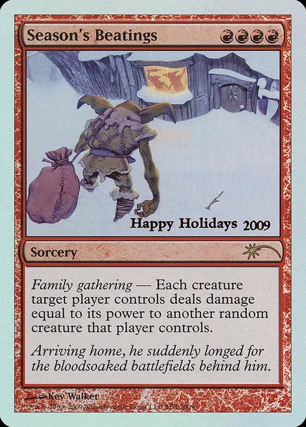 Season's Beatings, carte Magic HHO 9 — extension Happy Holidays