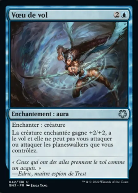 Vœu de vol, carte Magic GN3 42 — extension Game Night: Free-for-All
