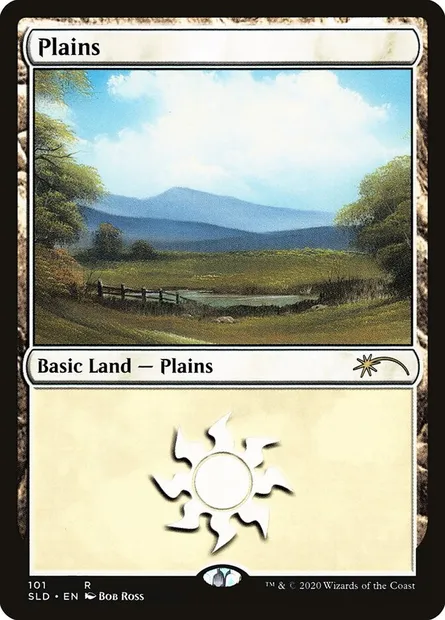 Plaine, carte Magic SLD 101 — extension Secret Lair Drop
