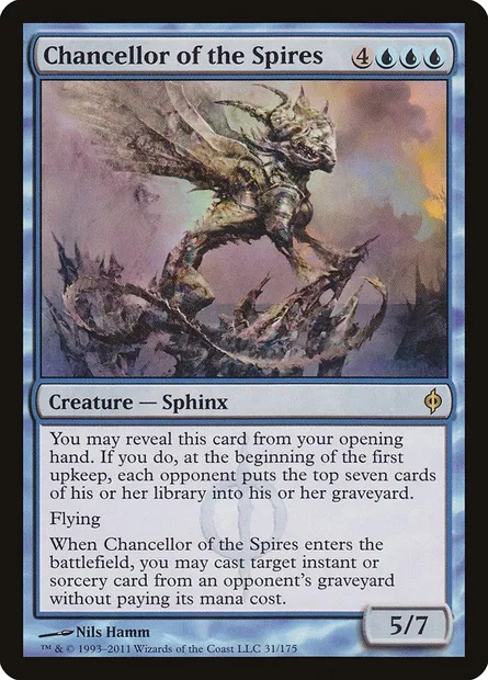 Chancellor of the Spires, Magic card NPH 31 — New Phyrexia set