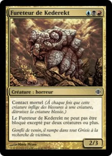 Fureteur de Kederekt, carte Magic ALA 176 — extension Les éclats d'Alara