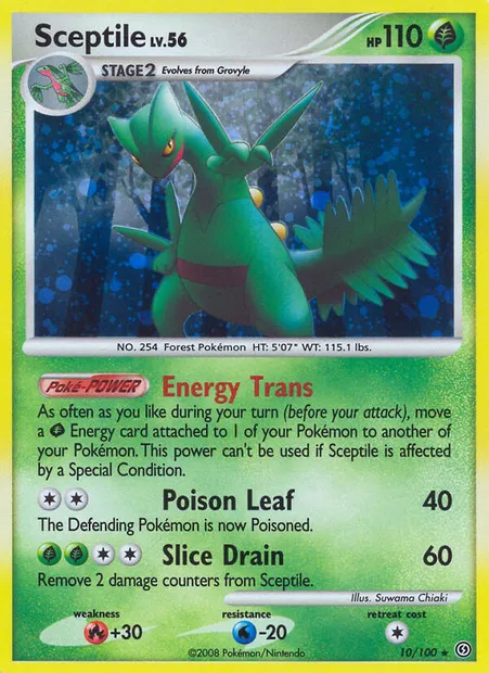 Jungko, carte Pokémon SF 10 — extension Tempête