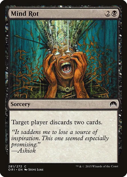 Mind Rot, Magic card ORI 281 — Magic Origins set