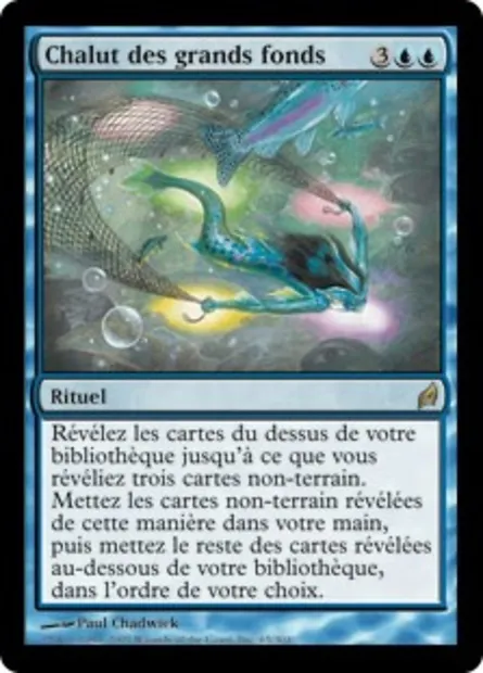 Chalut des grands fonds, carte Magic LRW 65 — extension Lorwyn