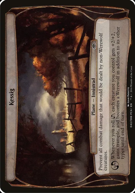 Kessig, Magic card OPCA 42 — Planechase Anthology Planes set