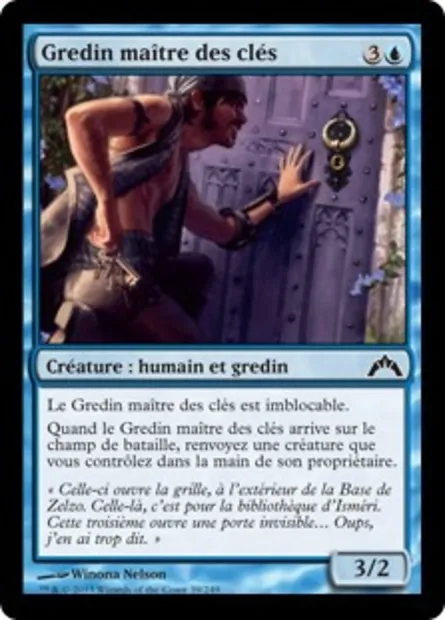 Gredin maître des clés, carte Magic GTC 39 — extension Insurrection