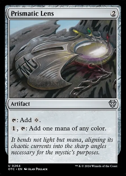 Prismatic Lens, Magic card OTC 264 — Outlaws of Thunder Junction Commander set