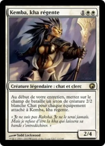 Kemba, kha régente, carte Magic SOM 12 — extension Cicatrices de Mirrodin