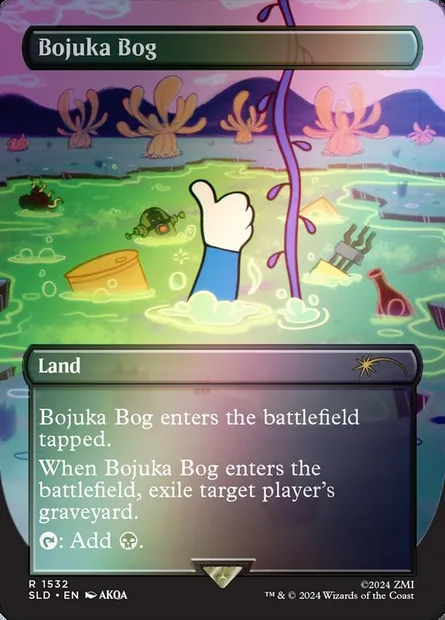Bojuka Bog, Magic card SLD 1532★ — Secret Lair Drop set