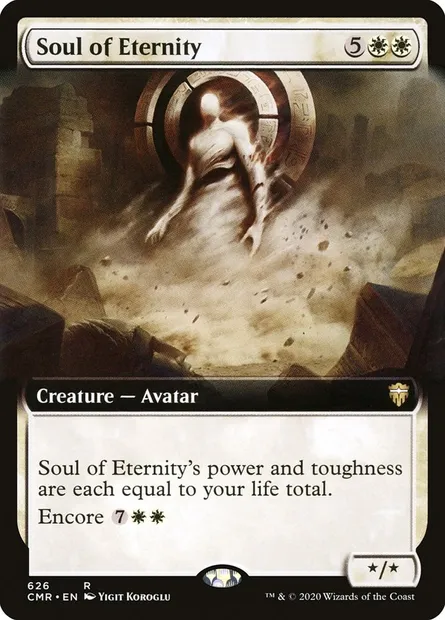 Soul of Eternity, Magic card CMR 626 — Commander Legends set