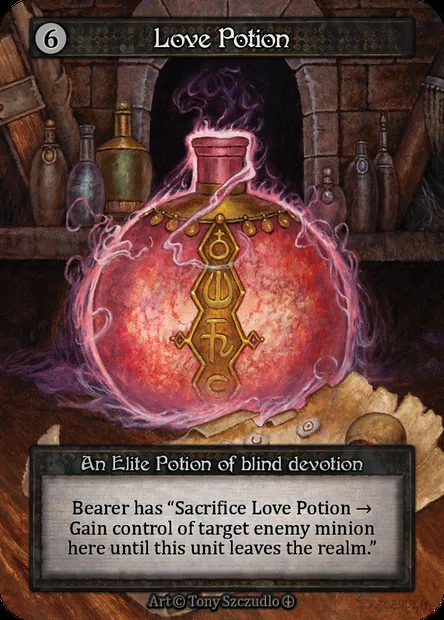 Love Potion, Sorcery card ATH 177 — Arthurian Legends set