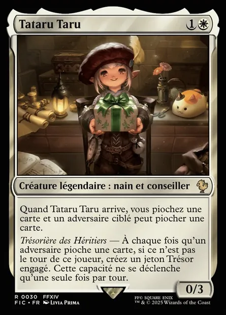 Tataru Taru, carte Magic FIC 30 — extension Final Fantasy Commander