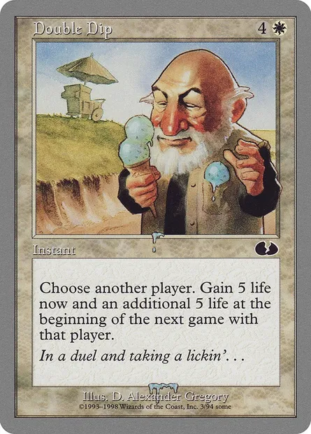 Double Dip, carte Magic UGL 3 — extension Unglued