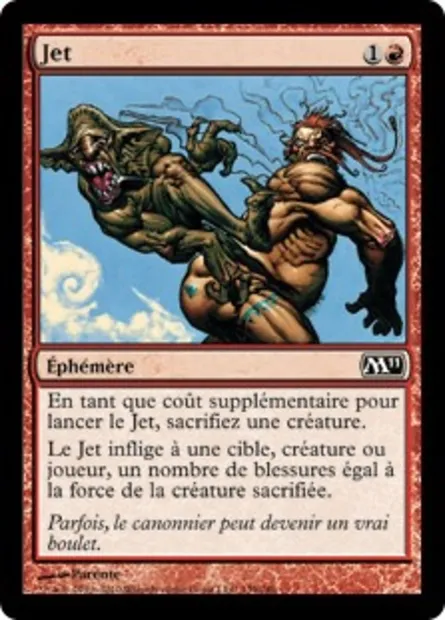 Jet, carte Magic M11 139 — extension Magic 2011