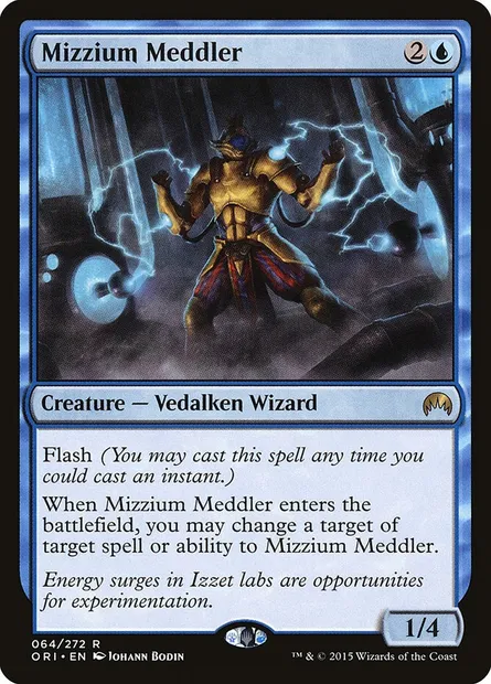 Mizzium Meddler, Magic card ORI 64 — Magic Origins set