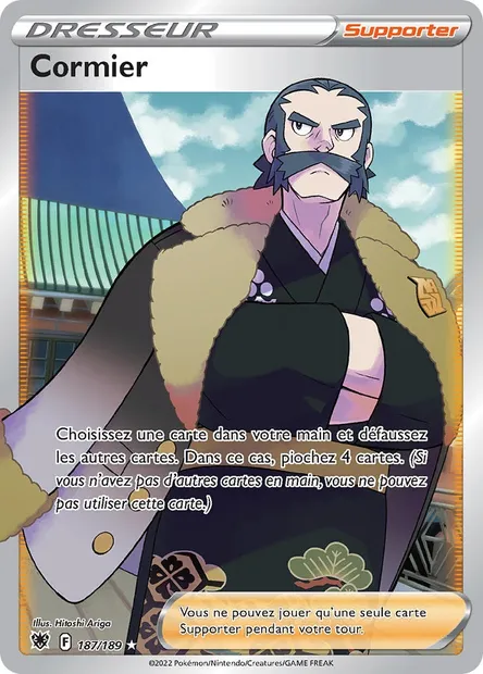 Cormier, carte Pokémon ASR 187 — extension Astres Radieux