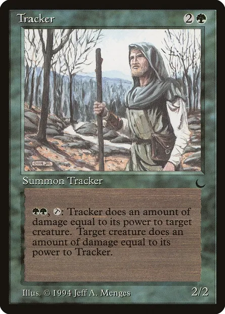 Tracker, carte Magic DRK 89 — extension The Dark