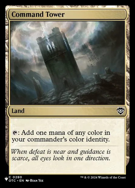 Tour de commandement, carte Magic PLST OTC-280 — extension The List